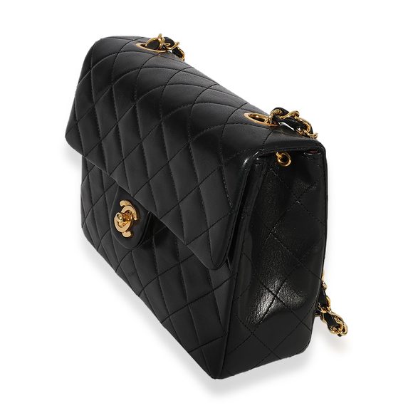 Chanel Vintage Black Quilted Lambskin Classic Mini Flap Bag - Picture 2 of 8